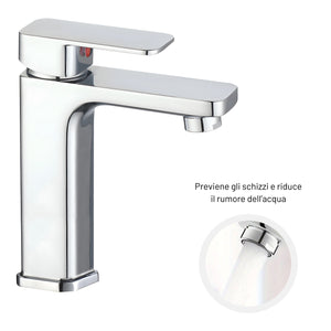 Miscelatore rubinetto lavabo appoggio bocca alta francia cromato bagno casa ogomondo *** confezione 1