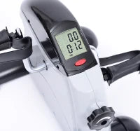 Outsunny - Attrezzo ginnico domestico Cyclette Bicicletta da camera Fitness schermo LED