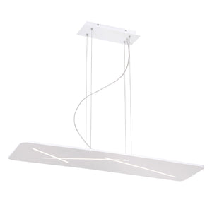 Sospensione Moderna Rettangolare Spectrum Led Integrato 26 Watt Bianco