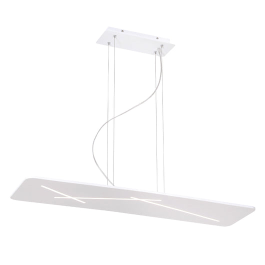 Sospensione Moderna Rettangolare Spectrum Led Integrato 26 Watt Bianco