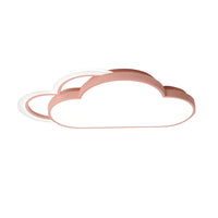 Lampada Da Soffitto Cloud Rosa Led Integrato 36W Dimmerabile