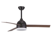 Ventilatore Tramuntana In Acciaio Nero Led Telecomando 3 Velocità