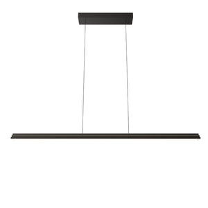 Sospensione Moderna Gradibus Led Integrato 36 Watt Alluminio Nero