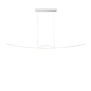 Lampada A Sospensione Design Sunrise Led Integrato 36 W In Alluminio Bianco