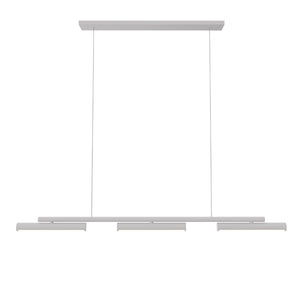 Sospensione Dimmerabile Batons Luci Direzionabili Led Integrato 36W Grigio