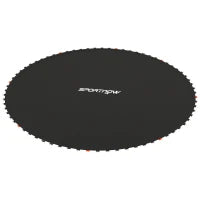 Tappeto di Ricambio per Trampoline, Tappeto da Salto di Ricambio, Compatibile con Trampoline Ø 4,3 m e Molle da 14 cm, Nero