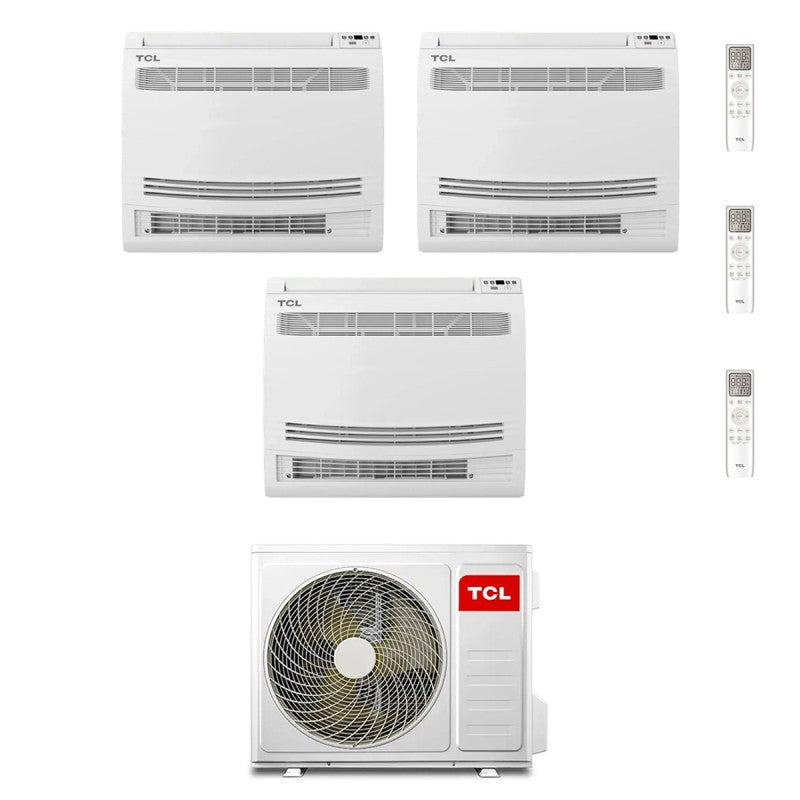 Condizionatore TCL Trial Split Inverter Console 9+9+18 con MT3240 R-32 Wi-Fi Integrato
