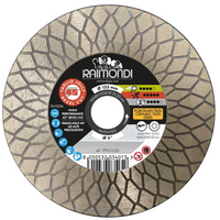 Disco diamantato diametro 125mm taglio jolly 45° f22,2mm smussatura raimondi