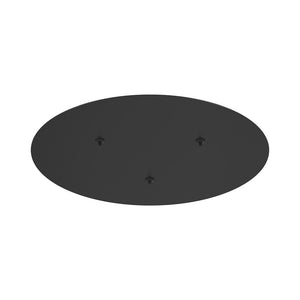 Rosone Moderno A Cerchio Rim Metallo Nero