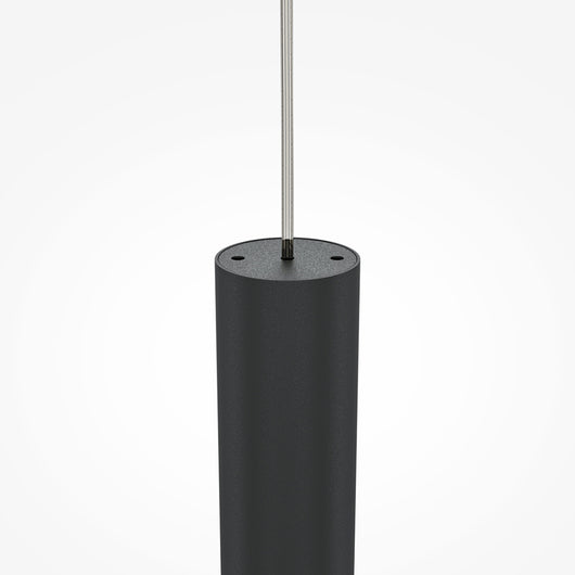 Lampadario A Sospensione Moderno Pro Shade 1 Led 6W Alluminio Nero Ip20