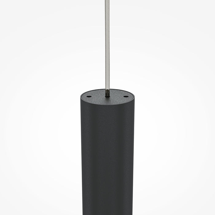 Lampadario A Sospensione Moderno Pro Shade 1 Led 6W Alluminio Nero Ip20