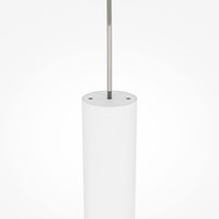 Lampadario A Sospensione Moderno Pro Shade 1 Led 6W Alluminio Bianco Ip20