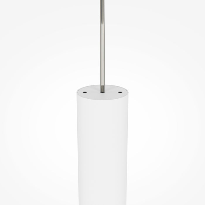 Lampadario A Sospensione Moderno Pro Shade 1 Led 6W Alluminio Bianco Ip20