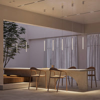 Lampadario A Sospensione Moderno Pro Base 1 Led Integrato 6W Alluminio Nero Ip20