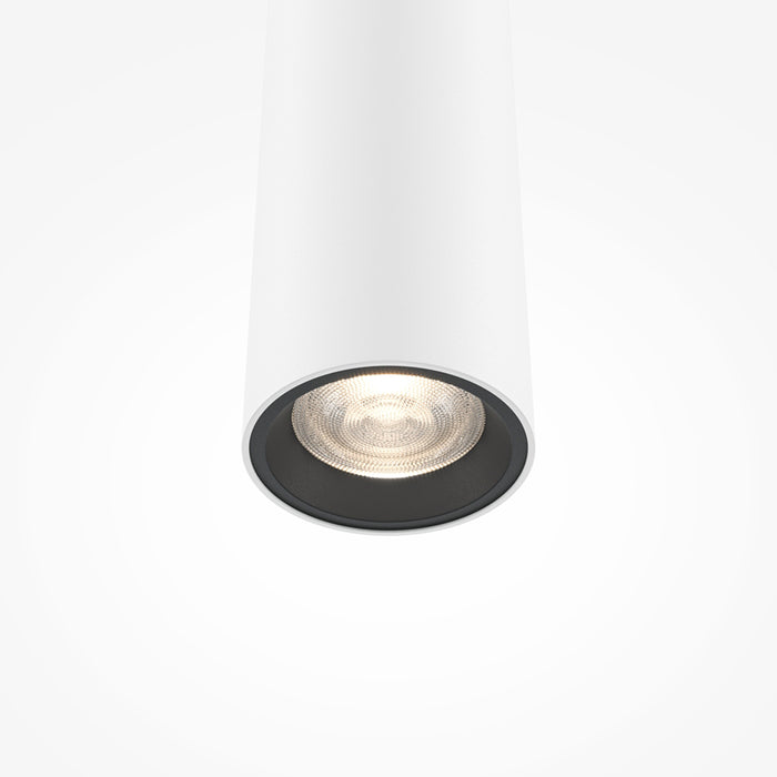 Lampadario Moderno Pro Base Alluminio Bianco Led Integrato 6W Ip20