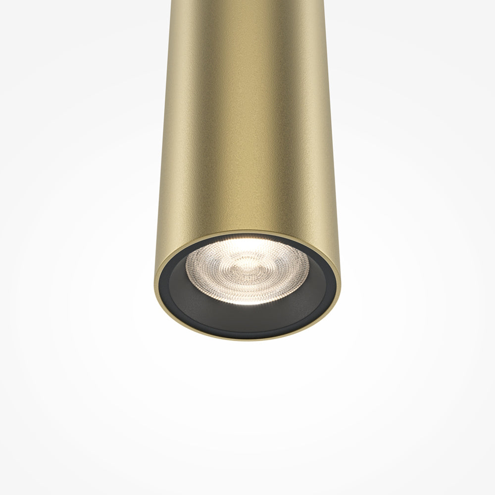 Lampadario A Sospensione Moderno Pro Extra 1 Led Integrato 6W Alluminio Oro Ip20
