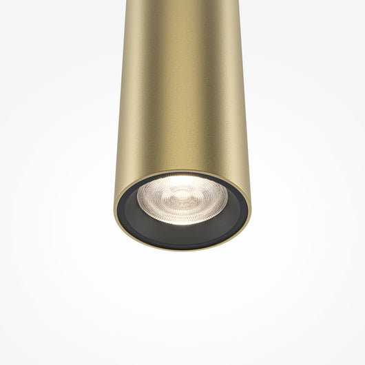 Lampadario A Sospensione Moderno Pro Extra 1 Led Integrato 6W Alluminio Oro Ip20