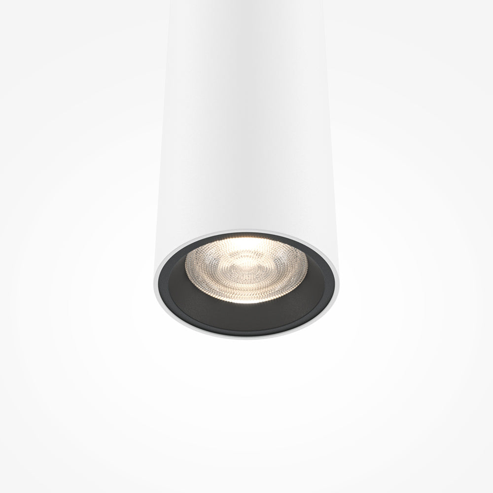 Lampadario A Sospensione Moderno Pro Extra 1 Led 6W Alluminio Bianco Ip20