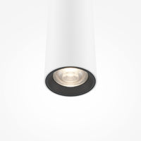 Lampadario A Sospensione Moderno Pro Extra 1 Led 6W Alluminio Bianco Ip20