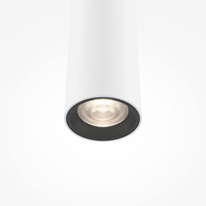 Lampadario A Sospensione Moderno Pro Extra 1 Led 6W Alluminio Bianco Ip20
