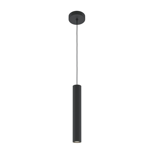 Lampadario Moderno Pro Focus Alluminio Nero 1 Gu10 Ip20