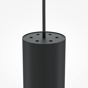 Lampadario Moderno Pro Focus Alluminio Nero 1 Gu10 Ip20