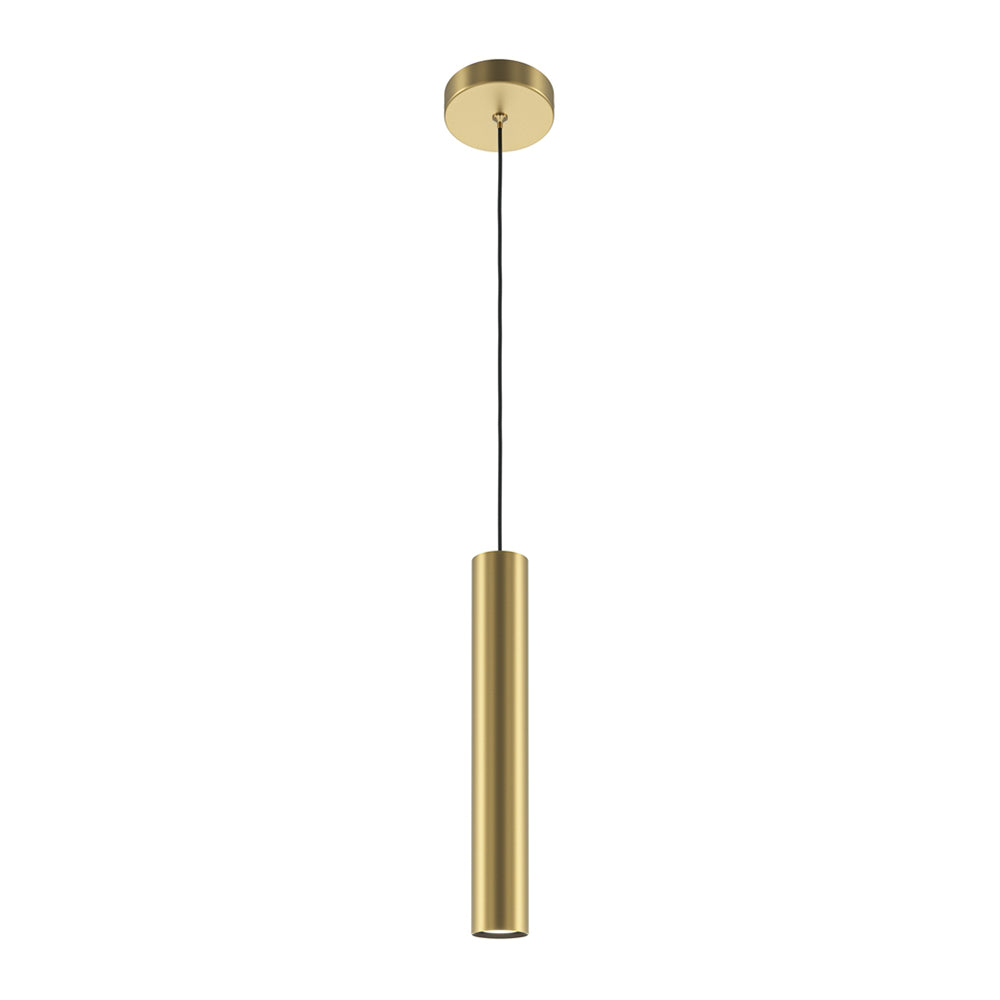 Lampada A Sospensione Moderno Pro Focus 1 Luce Gu10 6W Alluminio Oro Ip20