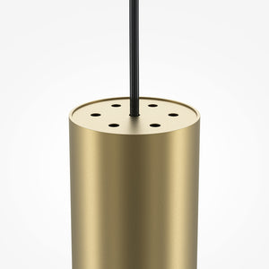 Lampada A Sospensione Moderno Pro Focus 1 Luce Gu10 6W Alluminio Oro Ip20