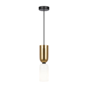 Lampada A Sospensione Moderno Memory 1 Luce E14 40W Metallo Nero Ip20