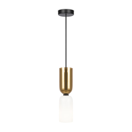 Lampada A Sospensione Moderno Memory 1 Luce E14 40W Metallo Nero Ip20