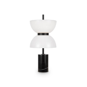 Lampada Da Tavolo Moderna Kyoto Led Integrato 11W Metallo Nero Ip20
