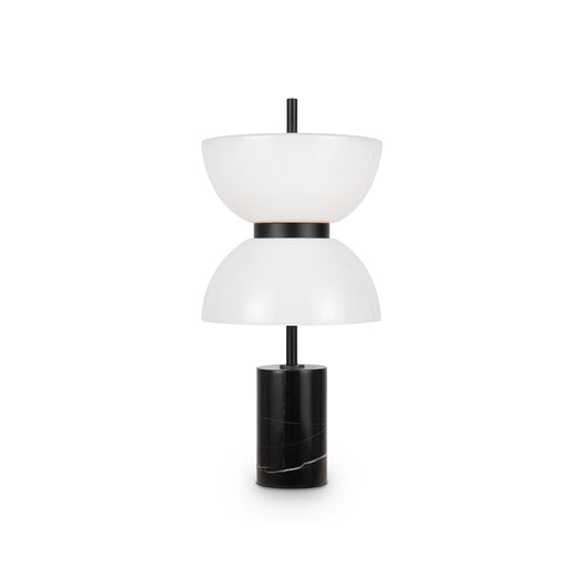 Lampada Da Tavolo Moderna Kyoto Led Integrato 11W Metallo Nero Ip20