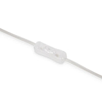 Lampada Da Tavolo Moderna Kyoto Led Integrato 11W Metallo Bianco Ip20