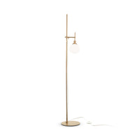 Piantana Contemporanea Erich Struttura Metallo Oro rosa 1 Luce