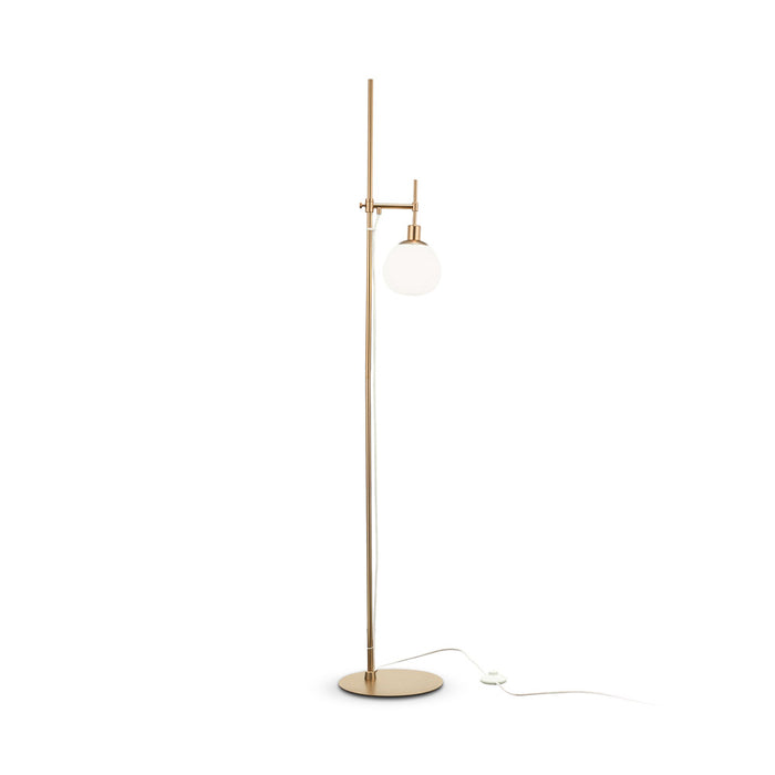 Piantana Contemporanea Erich Struttura Metallo Oro rosa 1 Luce