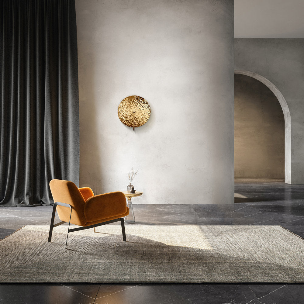 Applique Contemporanea Mare Metallo Oro 1 Luce