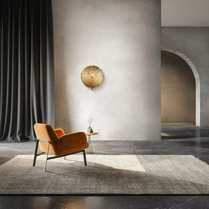 Applique Contemporanea Mare Metallo Oro 1 Luce