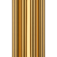 Applique Contemporanea Sonata Led Alluminio Ottone Diffusore Vetro Oro