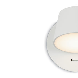 Applique Da Parete Moderno Pixel Metallo Bianco Acrilico 1 Luce Led 7W