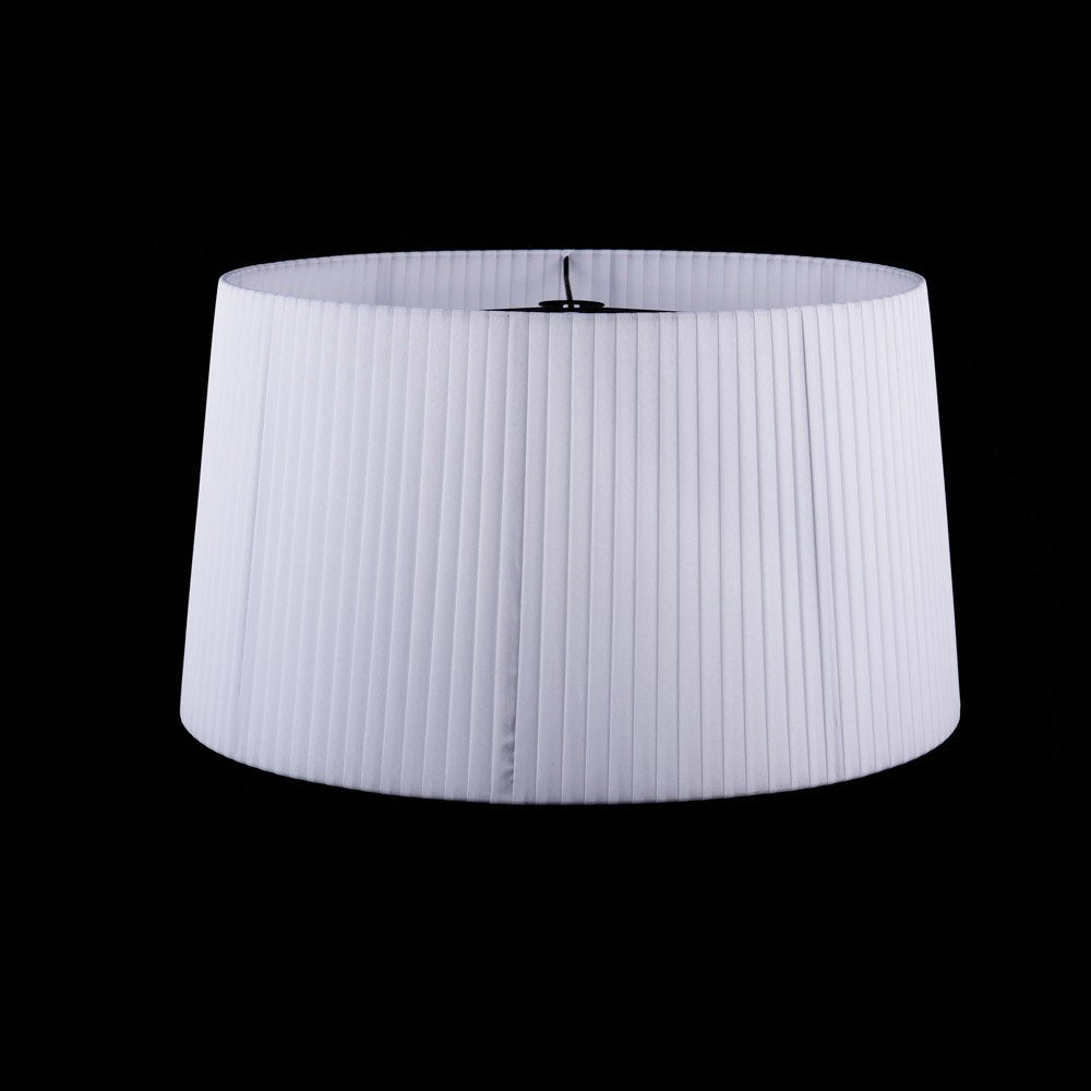 Paralume Moderno Toronto Tessuto Bianco