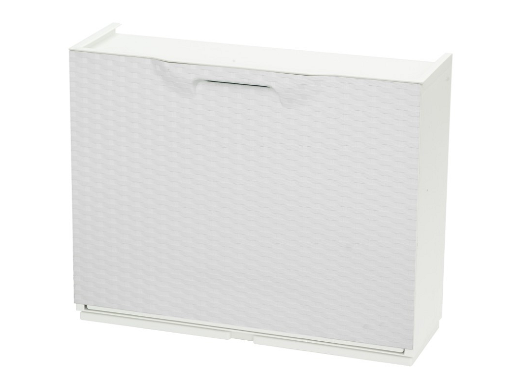 MODULO SCARPIERA CM 51X17,3X41H RATTAN BIANCO