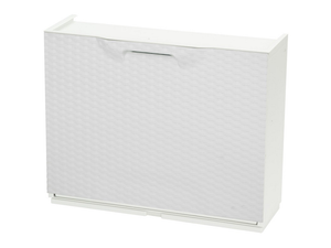 MODULO SCARPIERA CM 51X17,3X41H RATTAN BIANCO