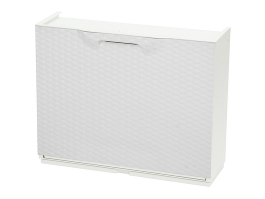 MODULO SCARPIERA CM 51X17,3X41H RATTAN BIANCO