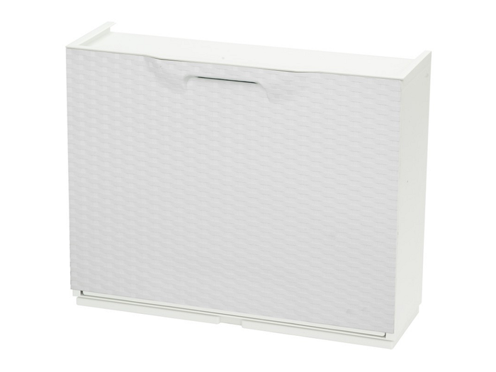 MODULO SCARPIERA CM 51X17,3X41H RATTAN BIANCO