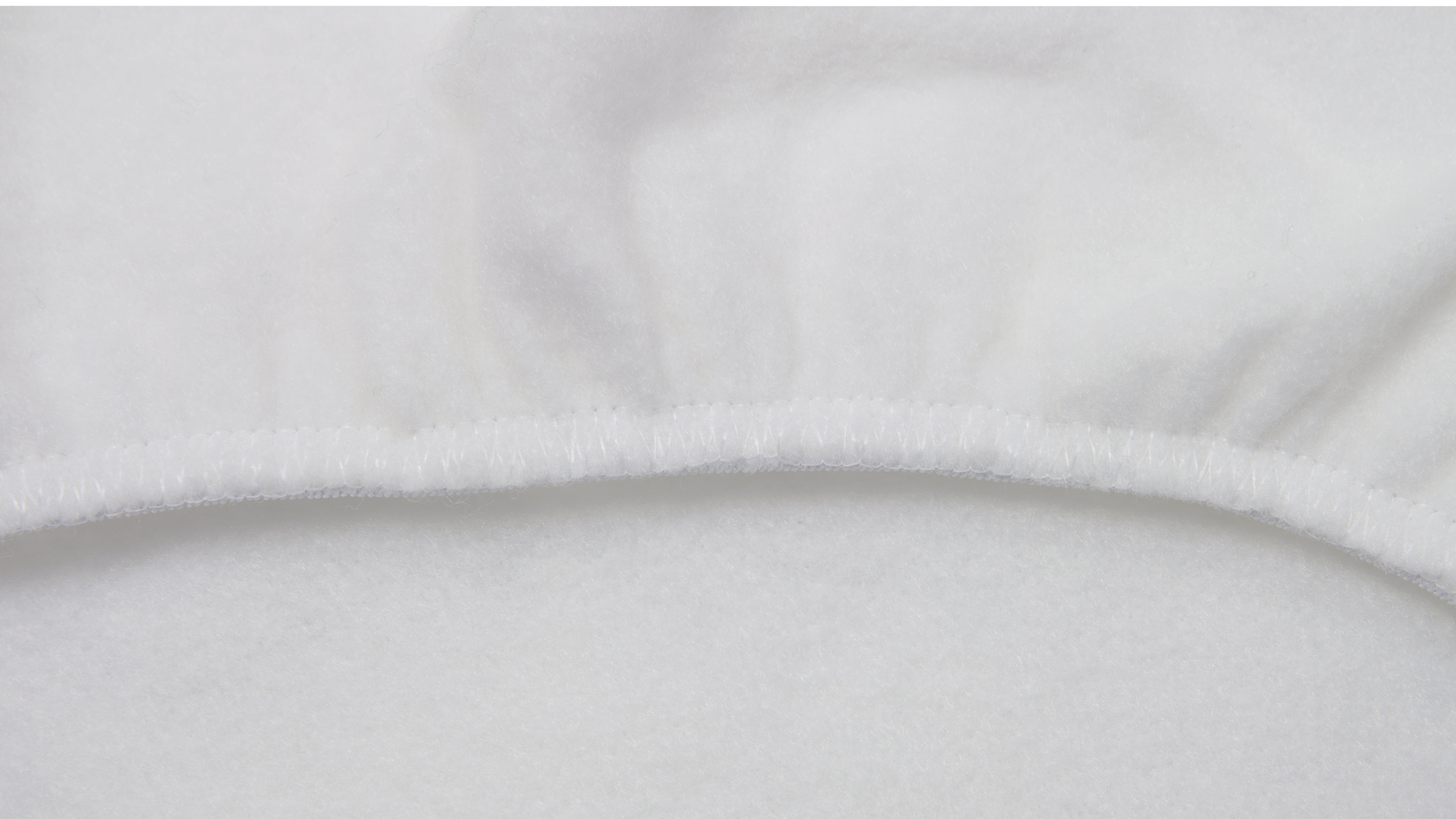 Copritavolo Mollettone SalvaTavolo SottoTovaglia Protezione Macchie Feltro Bianco Elastico Sul Bordo Made In Italy - 75x75 - Bianco