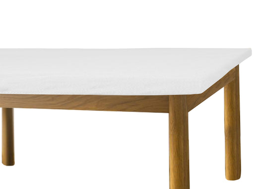 Copritavolo Mollettone Bordato Con Elastico Protezione Tavolo Macchie GoldenSoft - 120x220 - Goldensoft