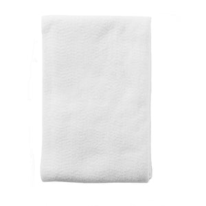 Copritavolo Mollettone SalvaTavolo SottoTovaglia Protezione Macchie Feltro Bianco Elastico Sul Bordo Made In Italy - 75x75 - Bianco