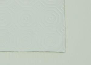 Mollettone Copritavolo Gommato Antiscivolo Protezione Tavolo Colore Bianco - 140x210 - Bianco