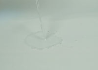 Mollettone Copritavolo Gommato Antiscivolo Protezione Tavolo Colore Bianco - 140x140 - Bianco