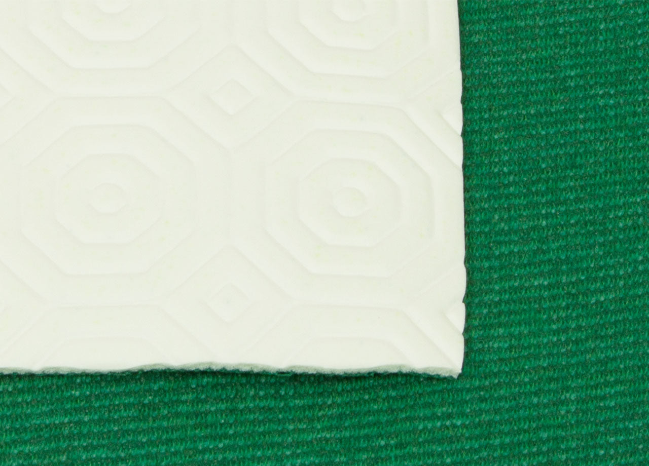 Mollettone Copritavolo Gommato Antiscivolo Protezione Tavolo Colore Verde - 100x140 - Verde